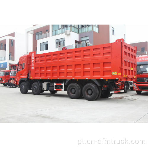 Caminhão basculante Dongfeng 8x4 de grande capacidade de carga
